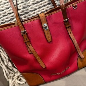 Dooney & Bourke Claremont Dover Leather Tote Bag